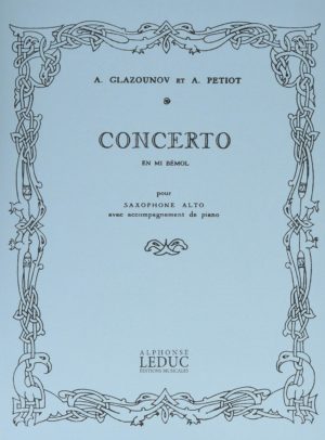 Concerto en Mib Mayor(1934). Alexander Glazounov