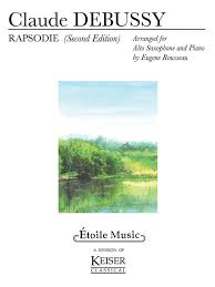 Rapsodie para saxofón alto y piano. Claude Debussy