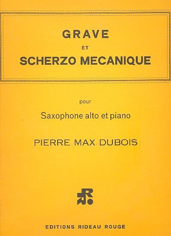 Grave et Scherzo Mecanique (1973). Pierre Max Dubois