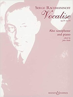 Vocalise op.34 No.14 para saxofón alto y piano. Sergei Rachmaninoff