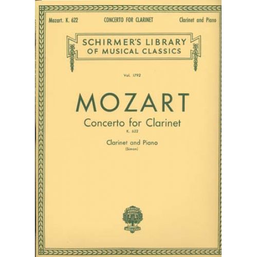 Konzert in A-Dur KV 622. Wolfgang Amadeus Mozart