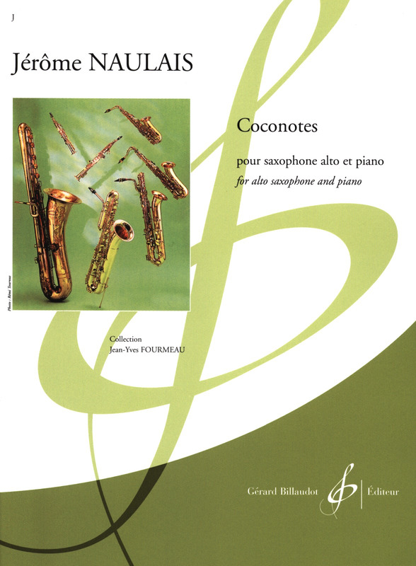 Coconotes (1991) para saxofón alto y piano. Jerome Naulais