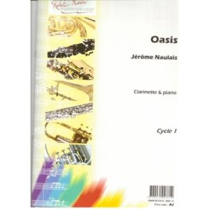 Oasis para clarinete y piano. Jerome Naulais