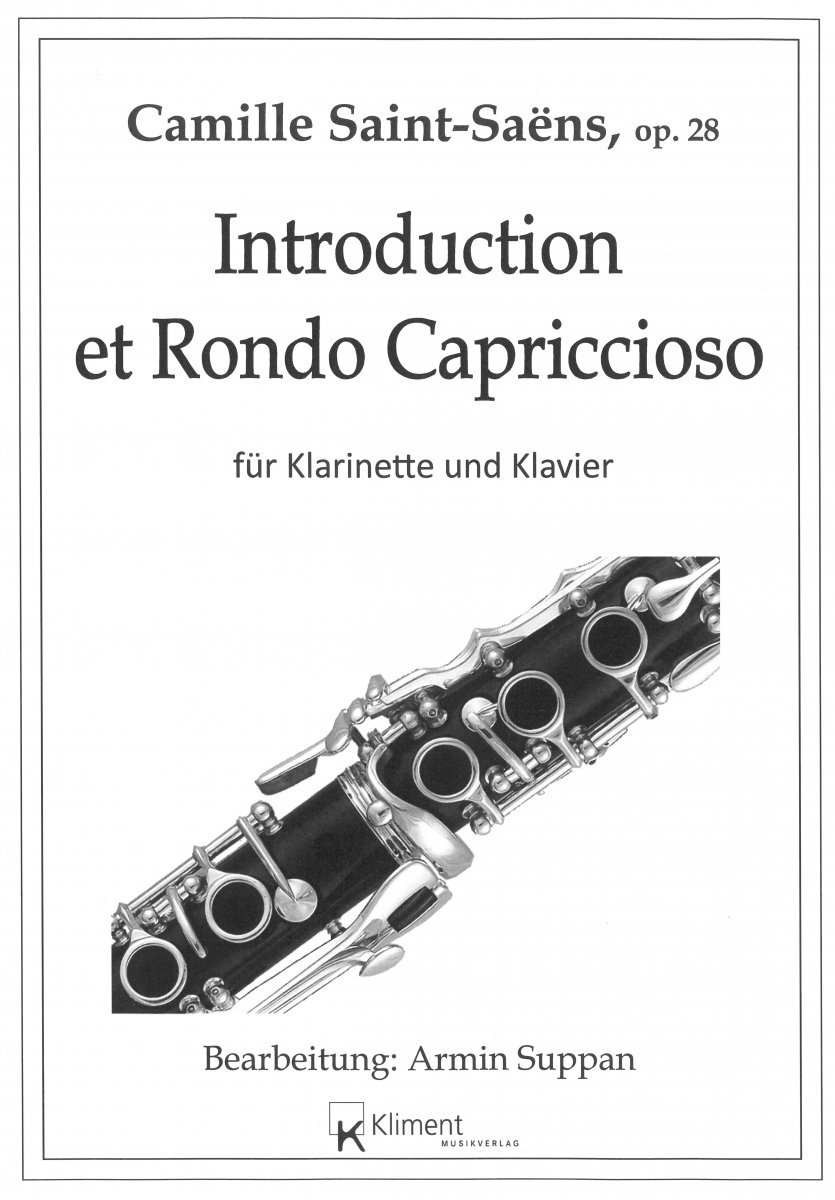 Introduction et Rondo Capriccioso op.28 para clarinete y piano. Camille Saint-Saens