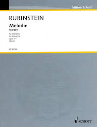 Melodie op.3 No.1 (1852). Anton Rubinstein