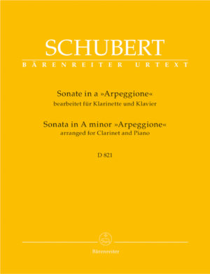 Sonata in a-moll D 821 'Arpeggione' para clarinete basset en A. Franz Schubert
