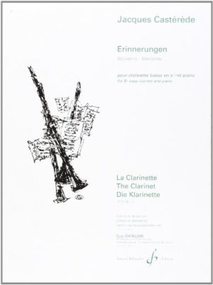 Erinnerungen (2006) para clarinete bajo y piano. Jacques Casterede