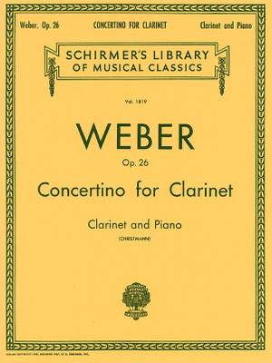 Concertino in Es-Dur op.26. Carl Maria von Weber