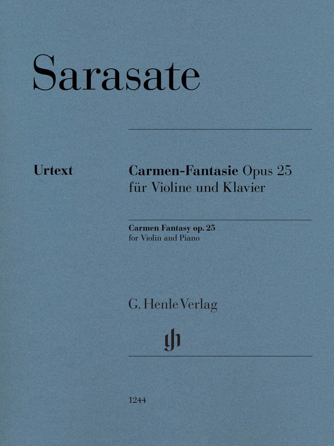 Carmen Fantasie op.25 para clarinete y piano. Pablo de Sarasate