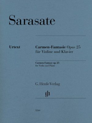 Carmen Fantasie op.25 para clarinete y piano. Pablo de Sarasate