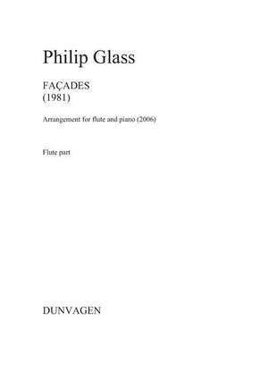 Facades (1981/2010) para saxofón soprano y piano. Philip Glass