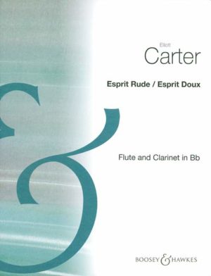 Esprit Rude/Esprit Doux (1984) Elliott Carter