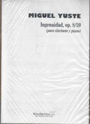 Ingenuidad op.8/59. Miguel Yuste