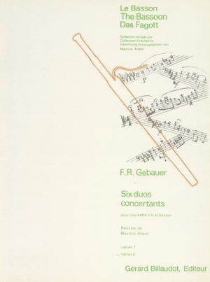 6 Duos Concertants. Francois-Rene Gebauer