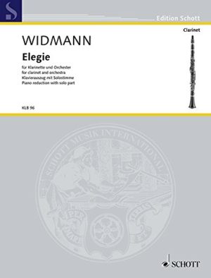 Elegy (2006) para clarinete en La y orquesta. Jörg Widmann