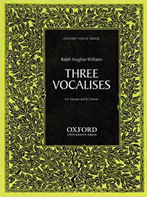 Three Vocalises (1958). Ralph Vaughan-Williams