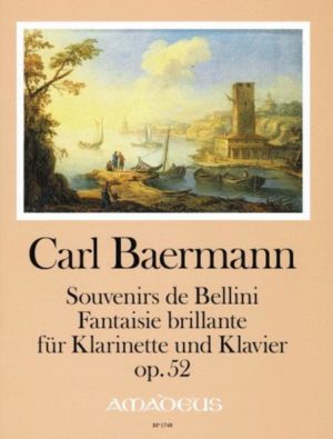 Souvenirs de Bellini op.52. Carl Baermann