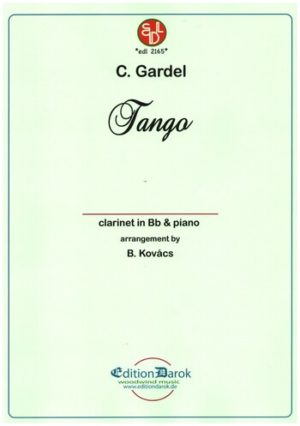 Tango Por una Cabeza para clarinete y piano. Carlos Gardel