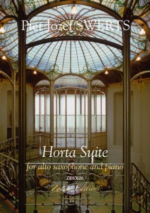 Horta Suite (2018) para saxofón alto y piano. Piet Jozef Swerts