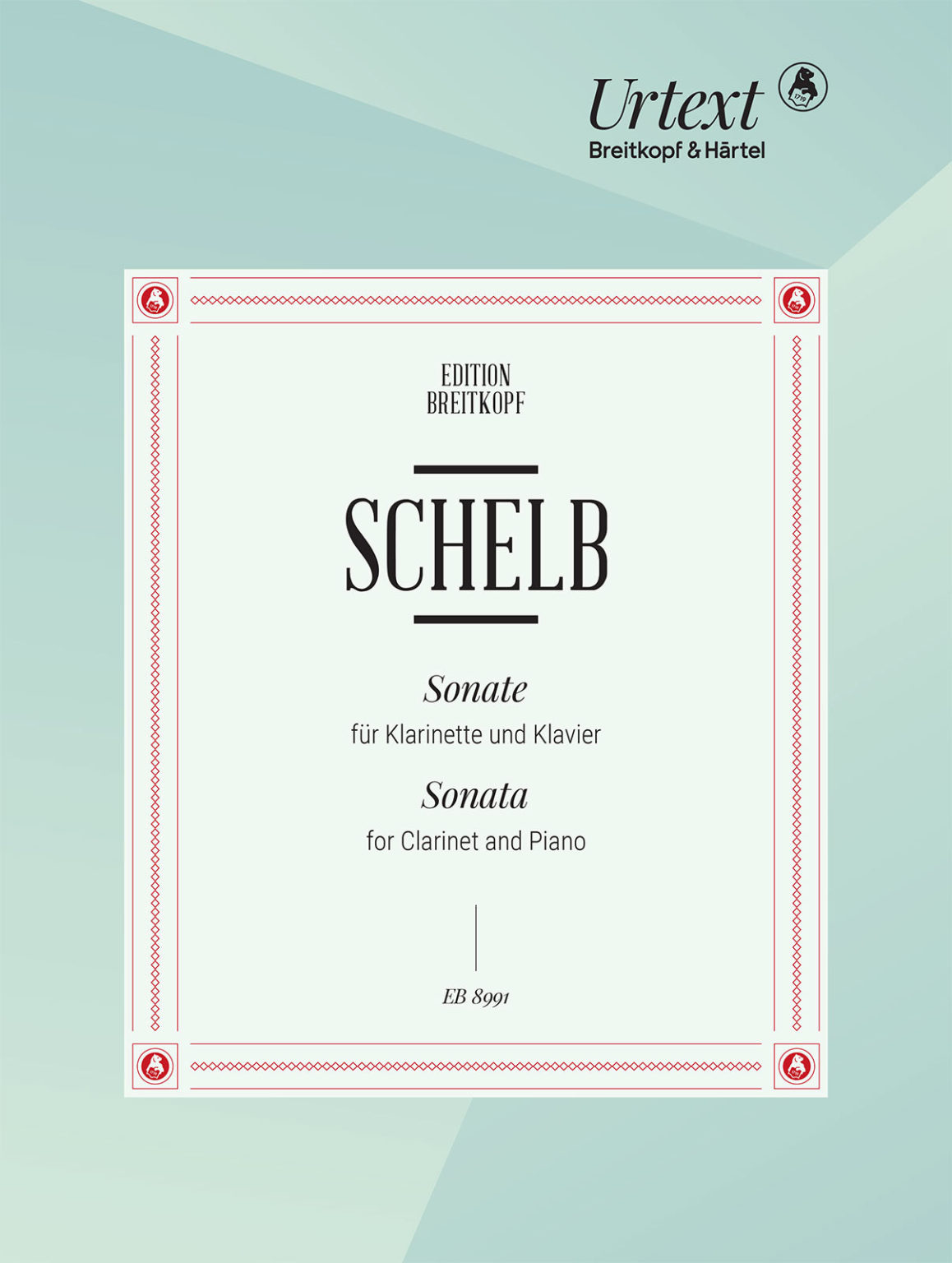 Sonate (1947) para clarinete y piano. Josef Schelb