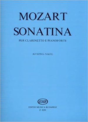 Sonatina para clarinete y piano. Wolfgang Amadeus Mozart