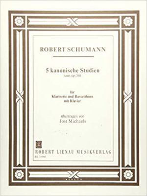 5 kanonische Studien aus op.56. Robert Schumann