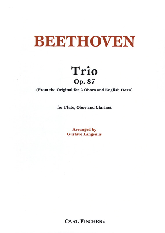 Trio op.87. Ludwig van Beethoven
