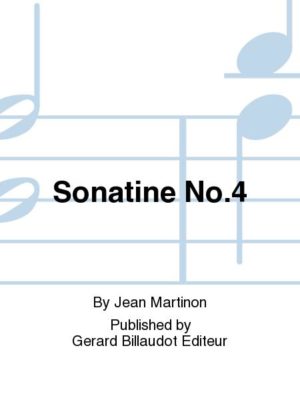 Sonatine No.4. Jean Martinon