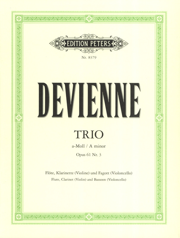 Trio in a-moll op.61 No.3. Francois Devienne