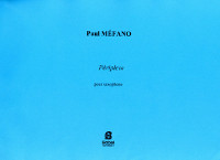 Periple(s) (1978) para saxofón. Paul Mefano